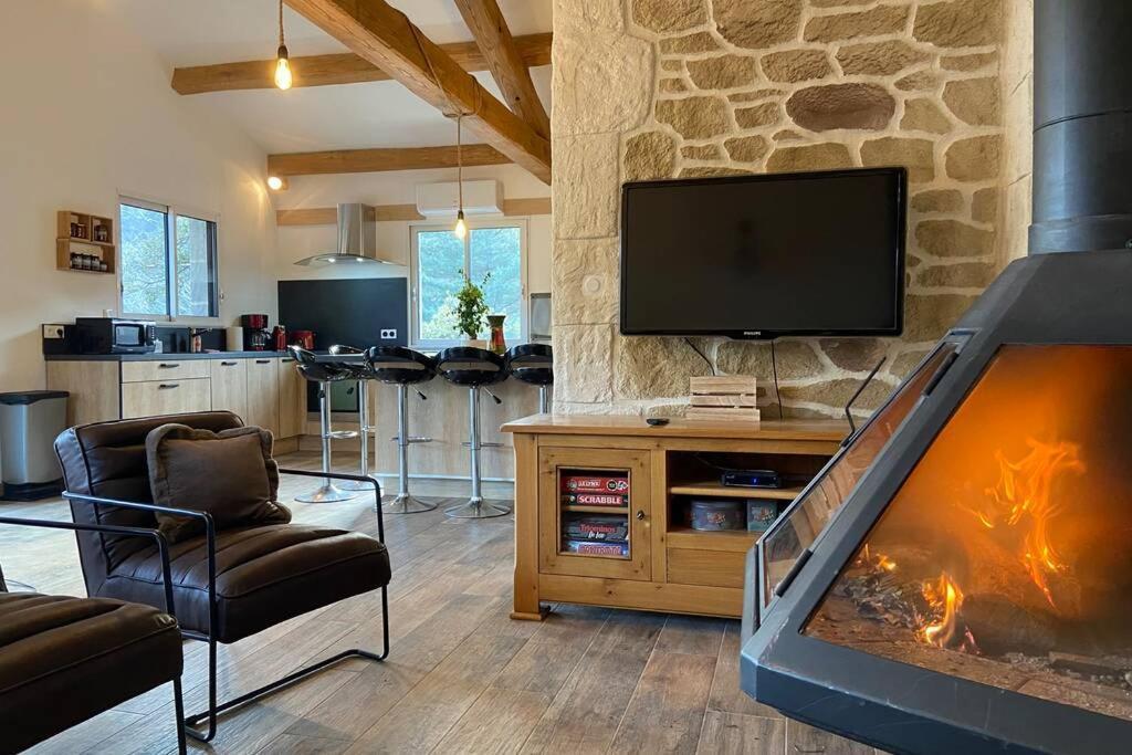 Villa Retour à l'essentiel dans le parc national à Saint-Andre-Capceze Extérieur photo