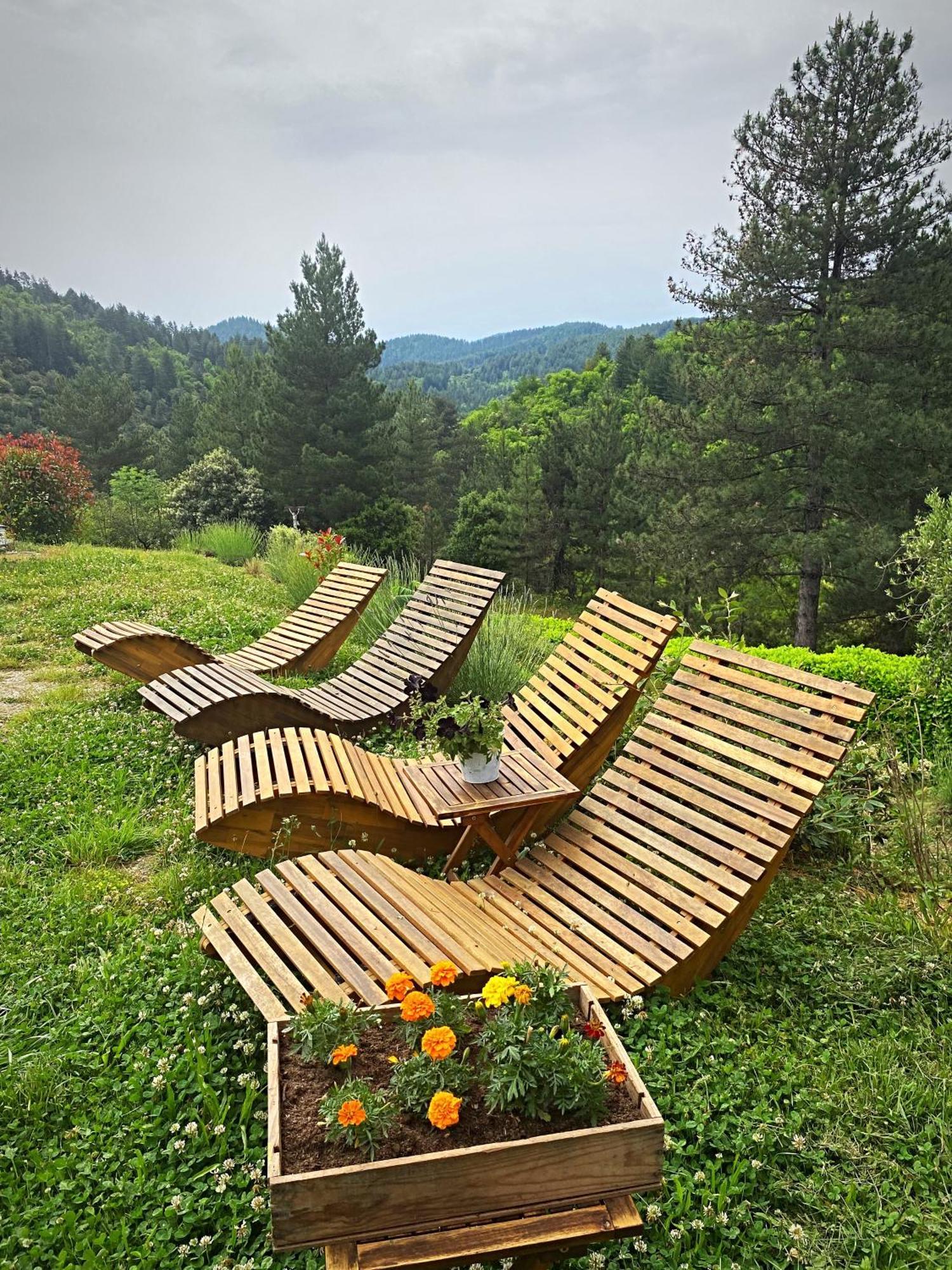 Villa Retour à l'essentiel dans le parc national à Saint-Andre-Capceze Extérieur photo