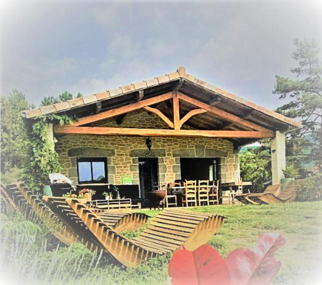 Villa Retour à l'essentiel dans le parc national à Saint-Andre-Capceze Extérieur photo
